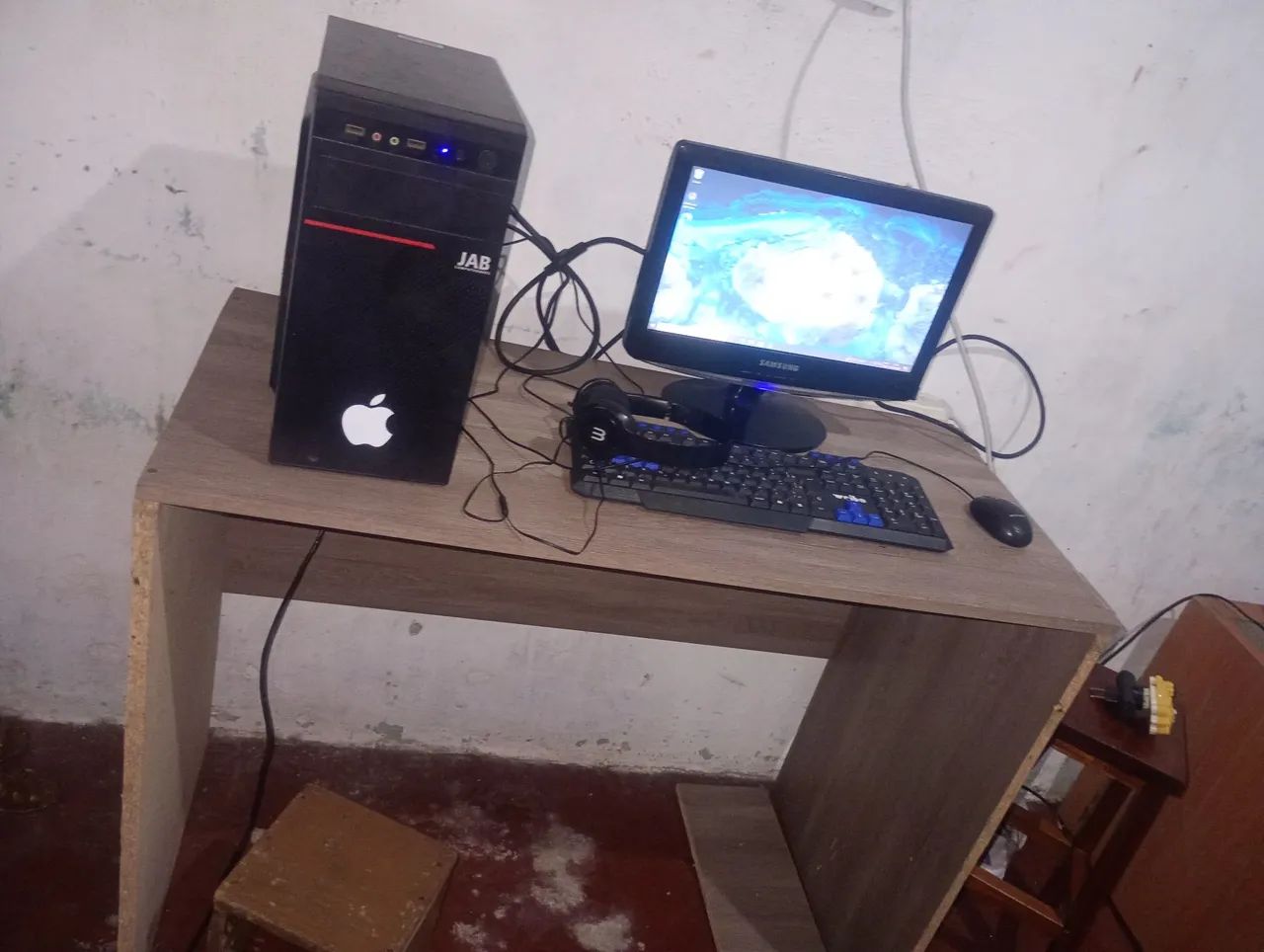 PC COMPLETO COM MESA  - Foto 3