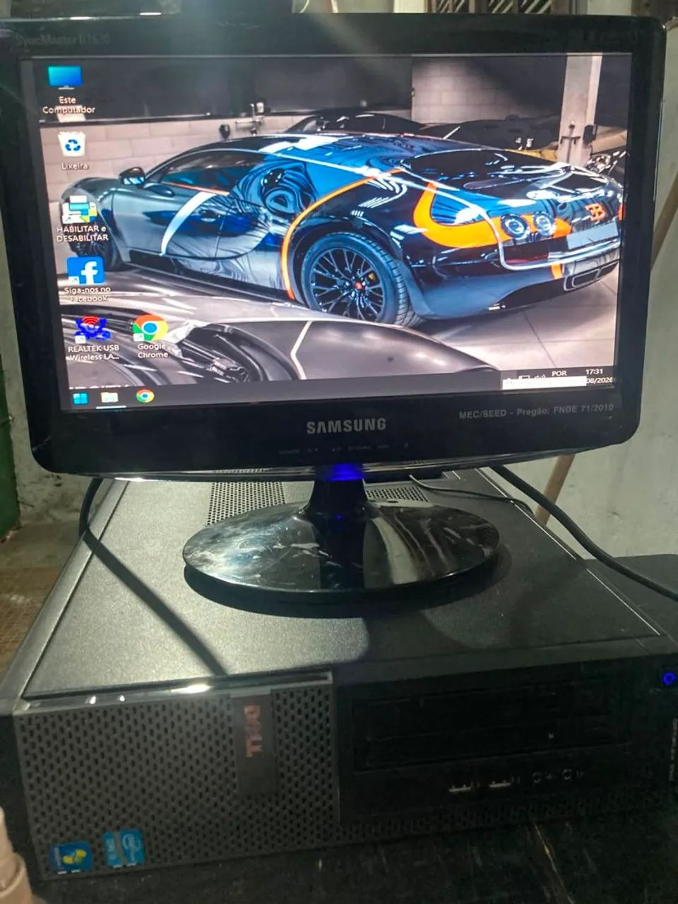 Monitor Samsung 16 Polegadas Sem HDMI  - Foto 2