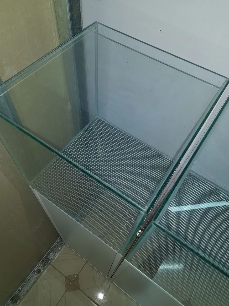 Aquário 30 litros cubo 31x31x31 novo!! - Foto 3