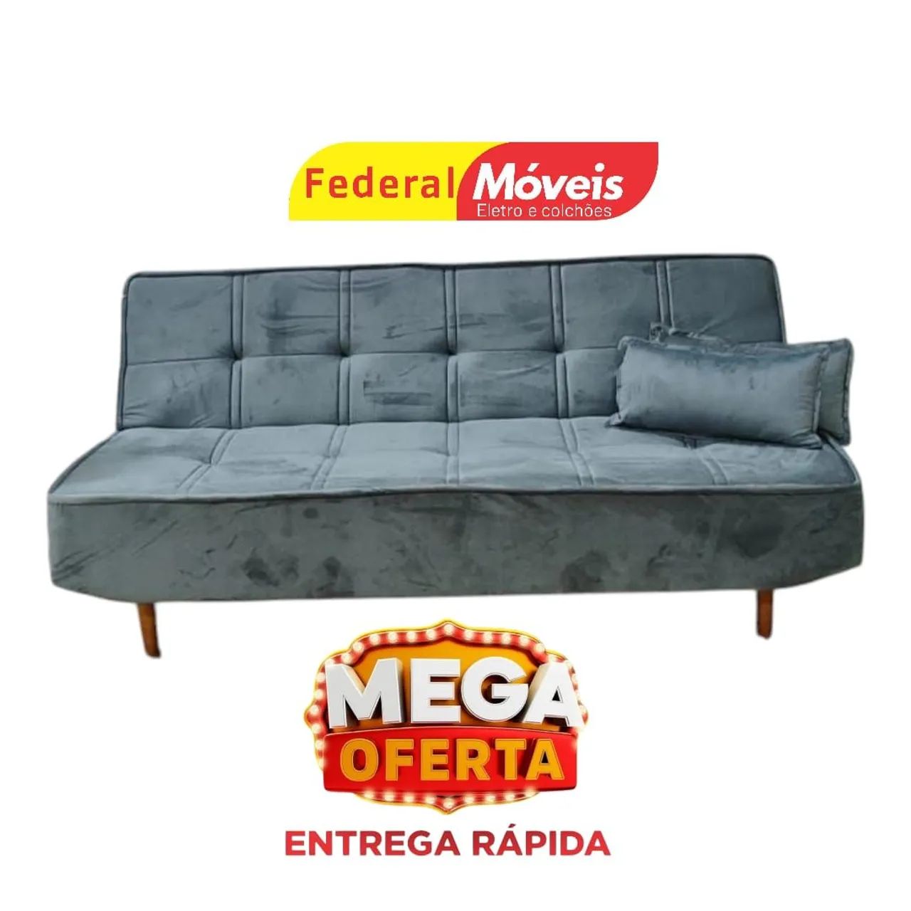 Sofá Cama Campeão de Vendas 1,88m D33 - Preço Imbatível!