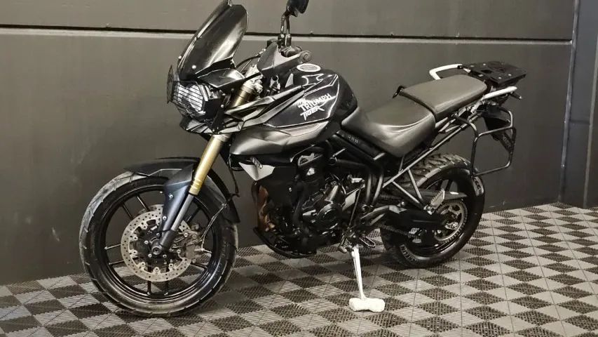 Tiger 800 2015 Preta - Foto 3