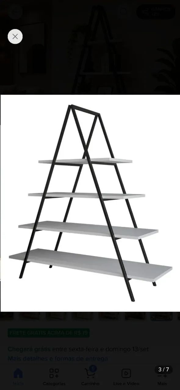 Prateleira de decoração  - Foto 2