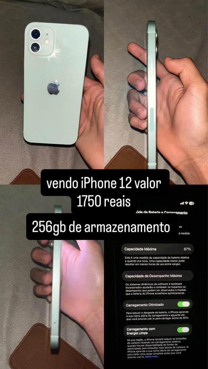 iPhone 12 troco por notebook com ryzen 5