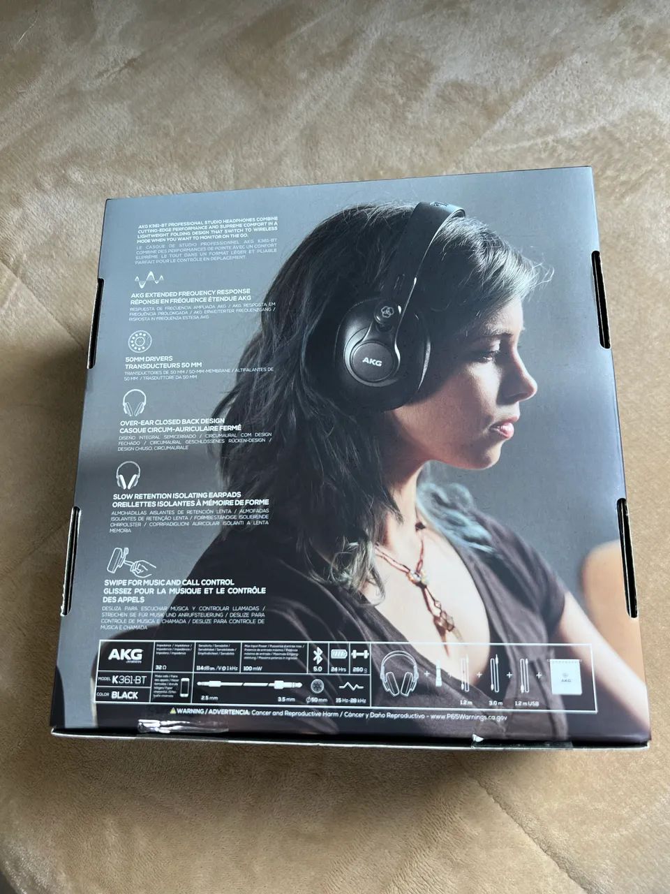 Fone de ouvido AKG Pro