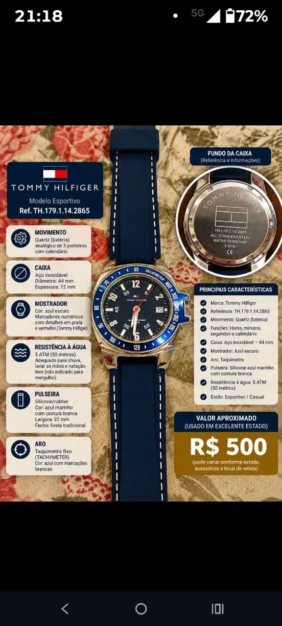 Vendo Relógio 