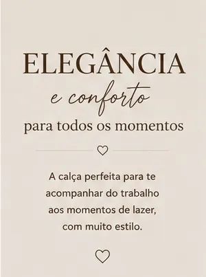 Calça Bege Cortelle - Foto 2