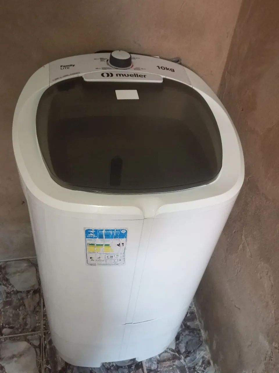 Máquina e centrífuga 