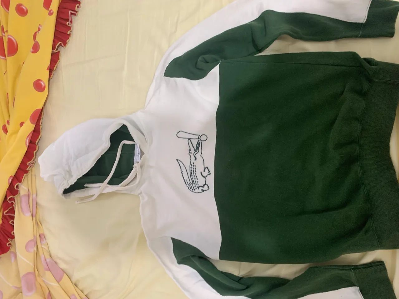 Conjunto Lacoste Verde e Branco Original - US S / P - Foto 2
