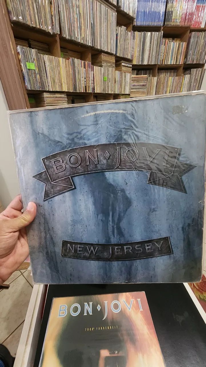 DISCOS VINIL.LP BON JOVI NEW JERSEY