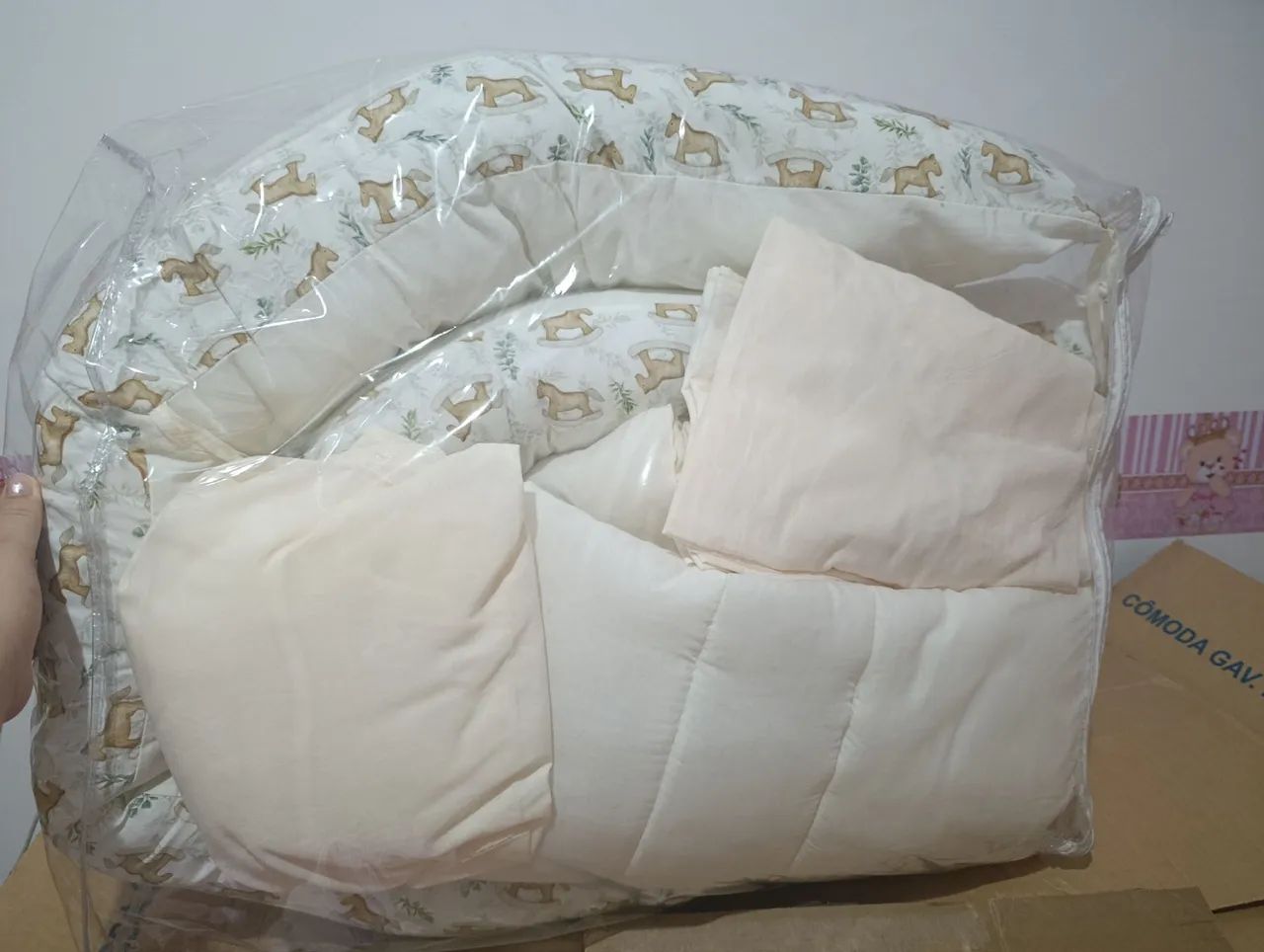 Kit berço luxo menino 