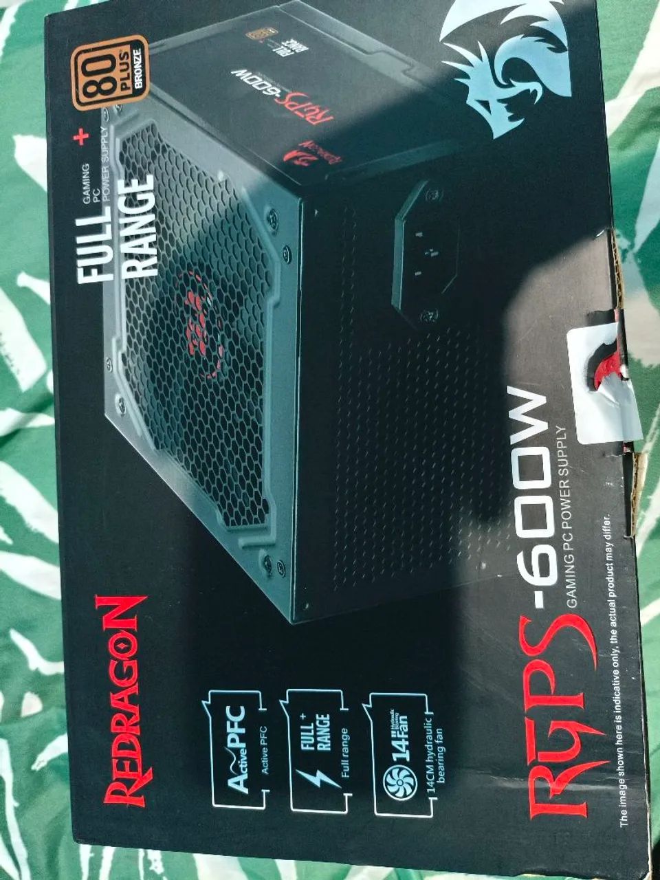 Fonte Redragon 600W 80 Plus Bronze + Caixa Completa - Foto 2