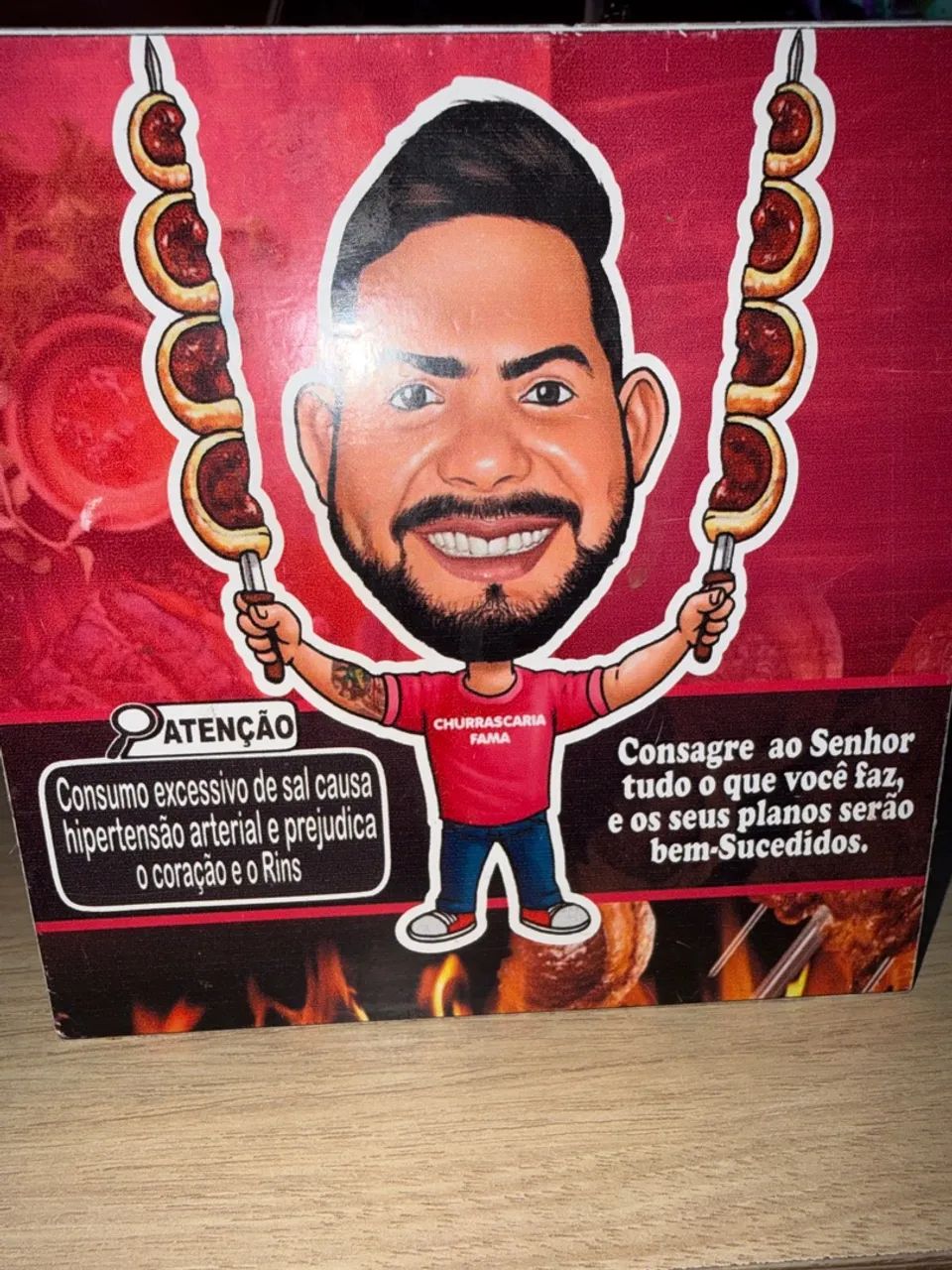 Garçom  / churrasqueiro 