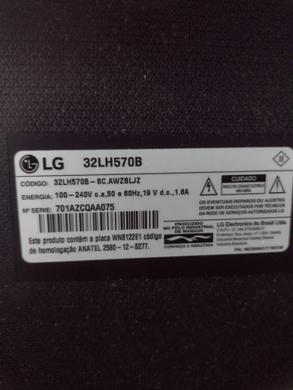 SMART TV LG 32 POL usada funcionando perfeitamente  - Foto 3