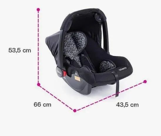 Bebê conforto da marca Cosco 