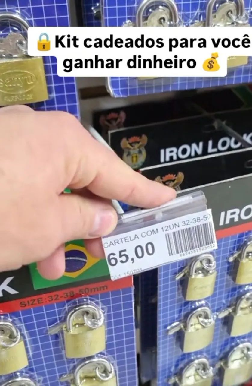 Kit cadeados + entrega grátis  - Foto 3