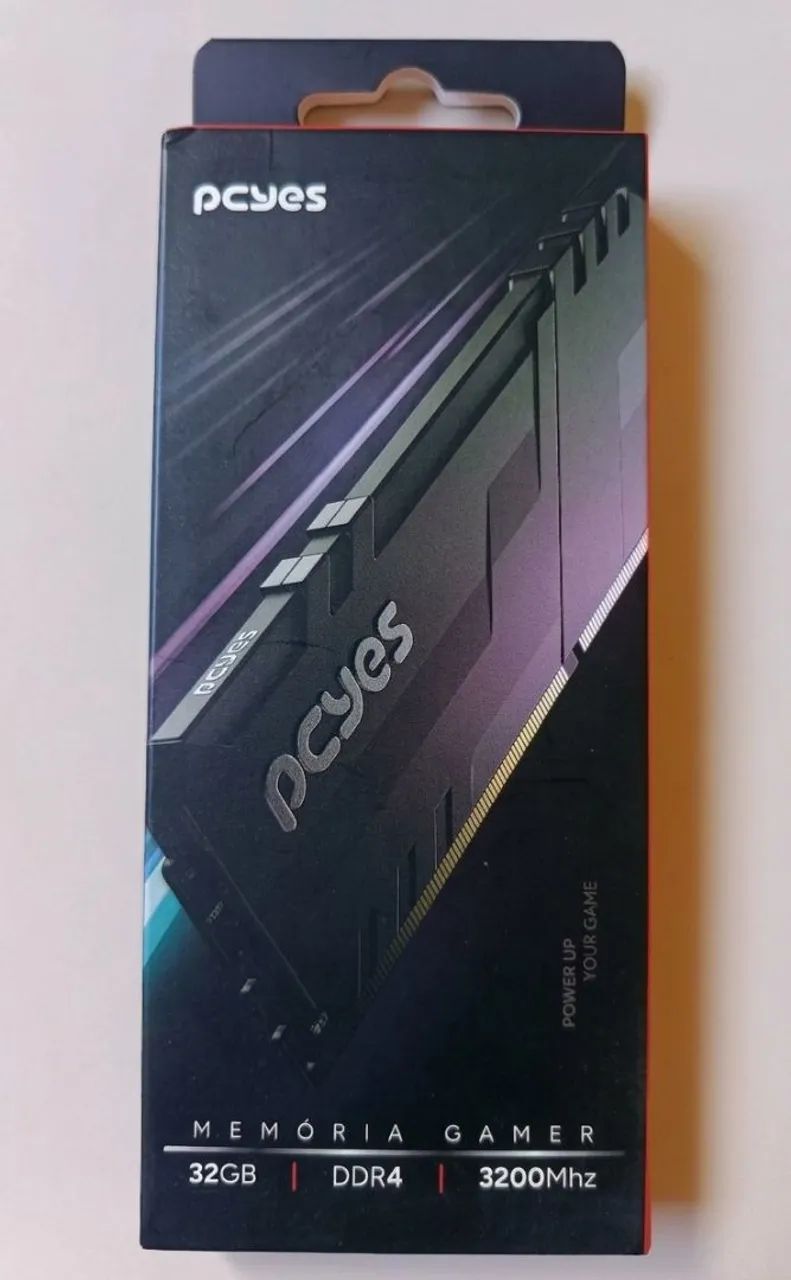 Memória de 32Gb Ddr4 pra Pc Lacrada na Cx.