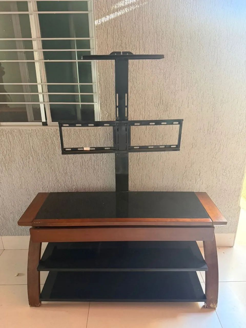 Rack com suporte para TV