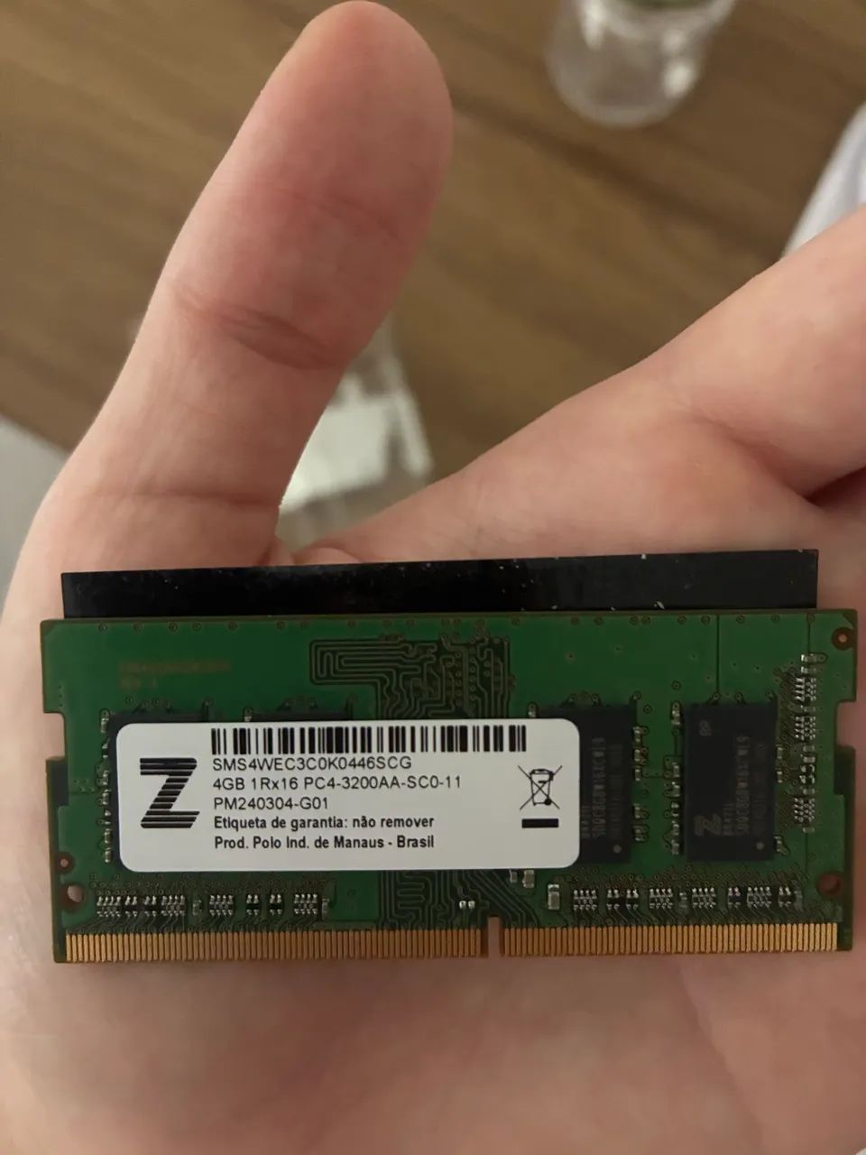 Pente Memória RAM 4GB Ddr4 - Foto 3