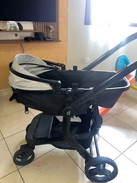 Carrinho De Bebê Kronus Silver Dzieco