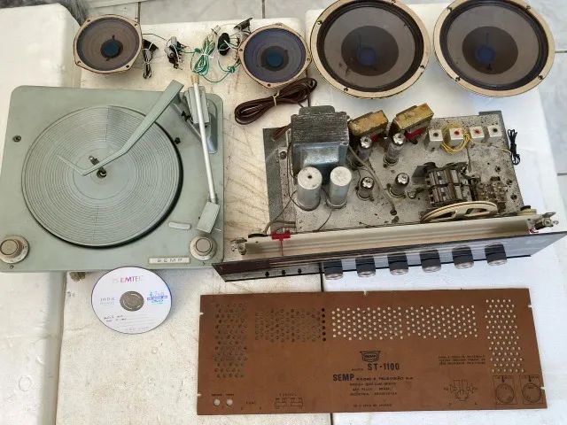 Rádio Toca-discos Philips B7 Ampli Stereo - Foto 2