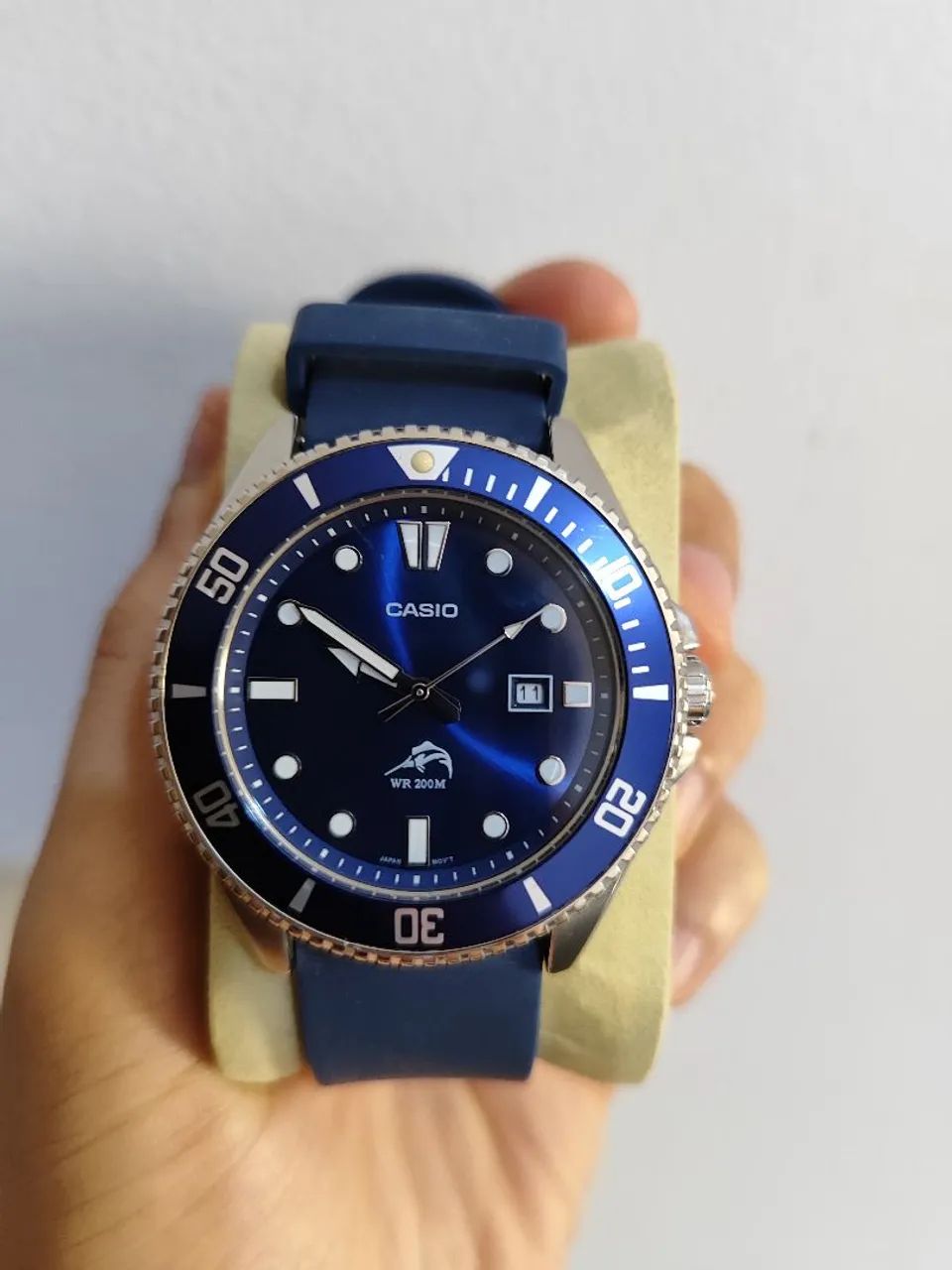 Relógio Casio Duro "Bill Gates" Blue