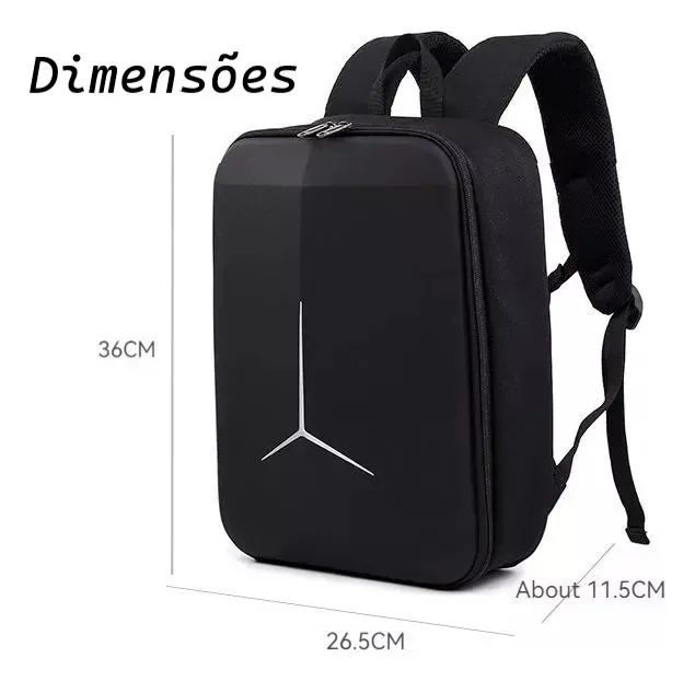 Mochila de Costa Compatível com Drones da Dji Mavic Air 2&2s - Cabe o Combo Controle DjiRC - Foto 3