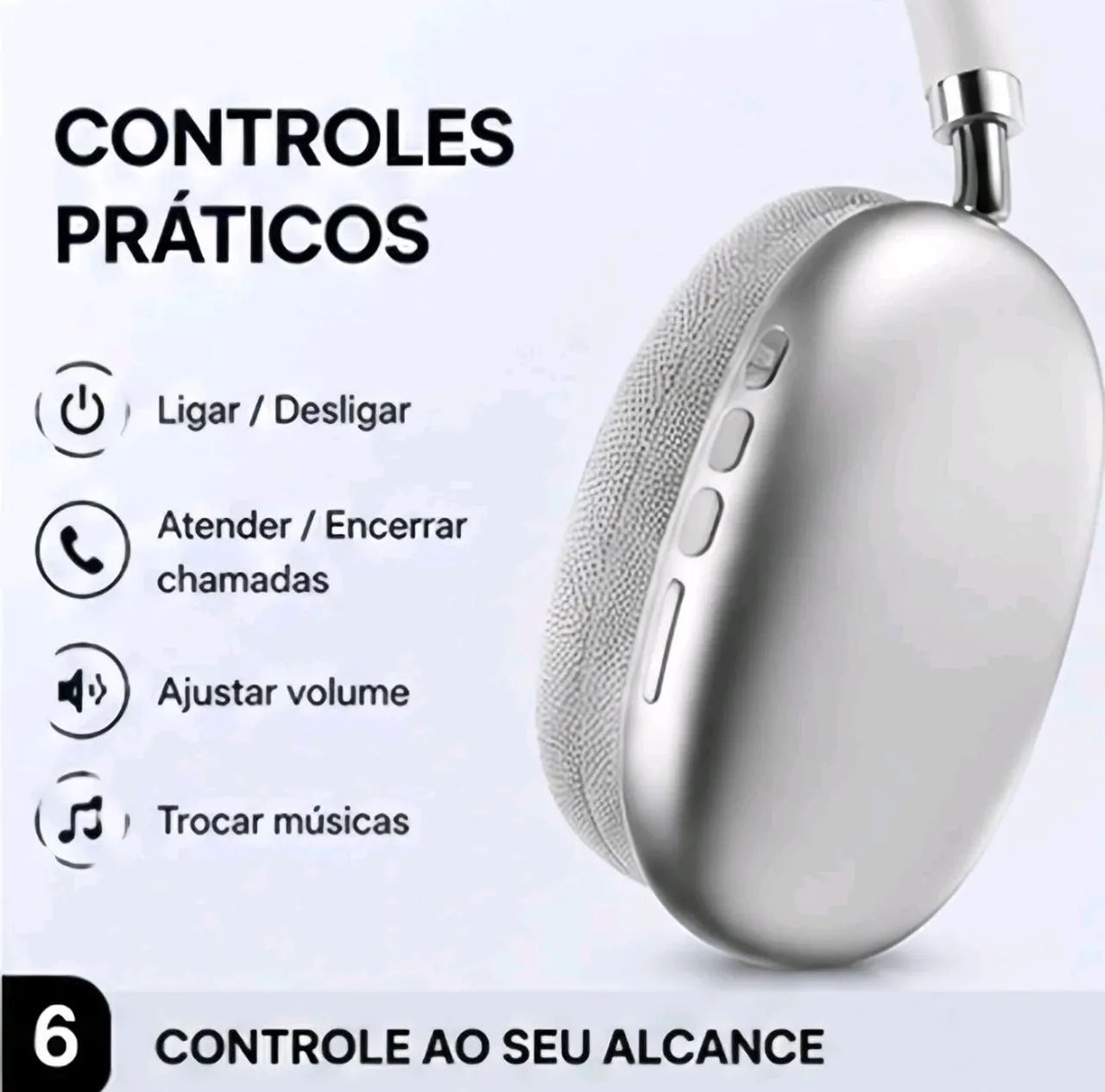 Fone de ouvido P9 - Foto 5