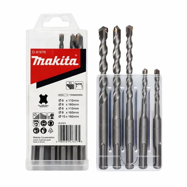 Jogo de Brocas Sds-Plus 5 Pçs D61678 Makita - Foto 2