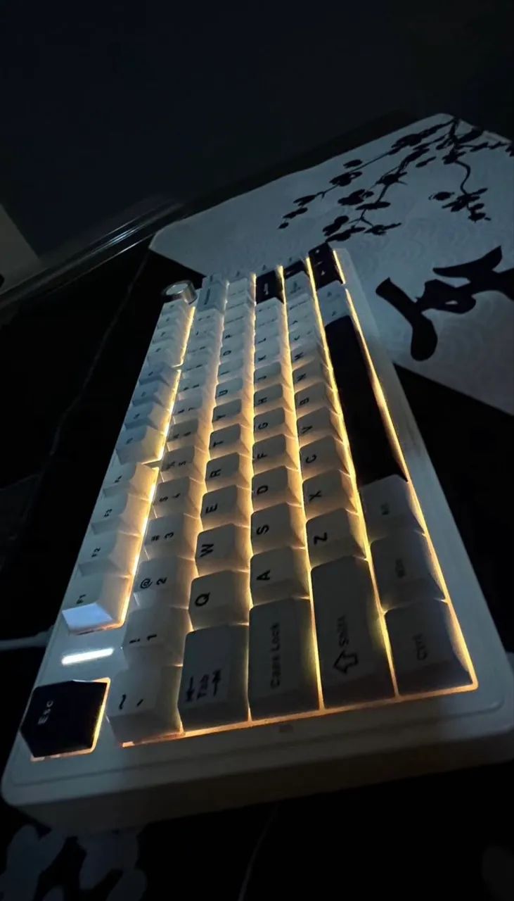 Teclado Aula F75 e Mousepad grande - Foto 3