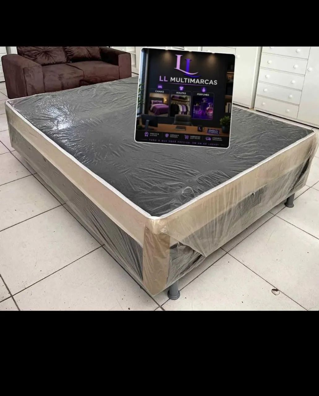 Cama box casal D45
