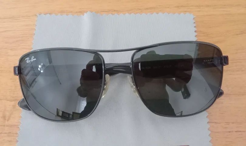 Óculos de sol Ray-Ban masculino. - Foto 4