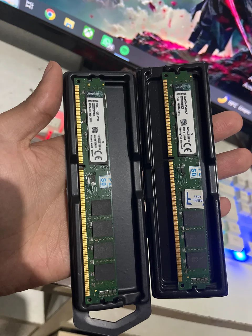 Memória ddr3 4x2 ram pc - Foto 2