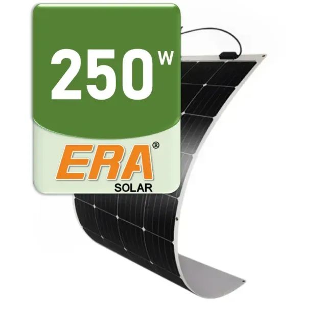 3 Unidades Painel Solar Flexível 250W Monocristalino ERA Solar - FLEX250MD - Foto 2