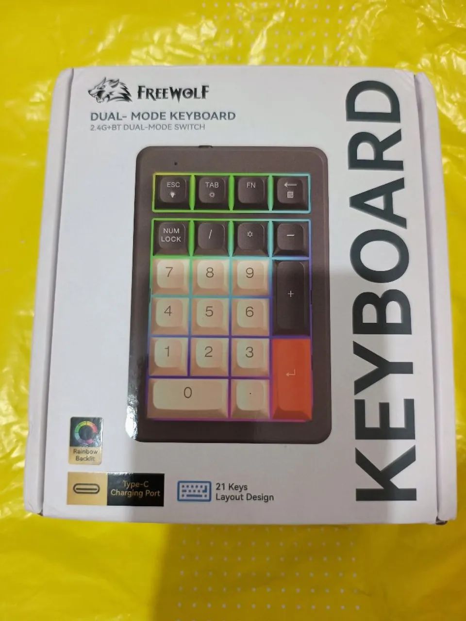Teclado Numérico FreeWolf