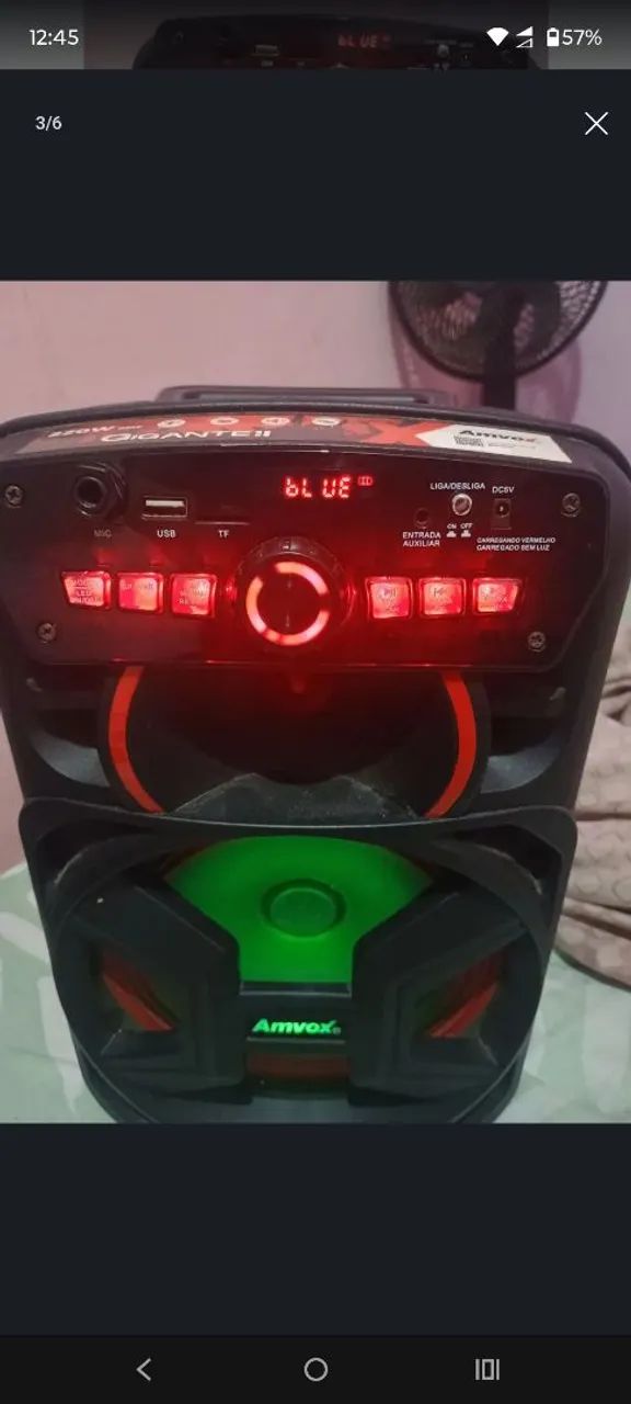 Caixa de som com bluetooth  - Foto 2