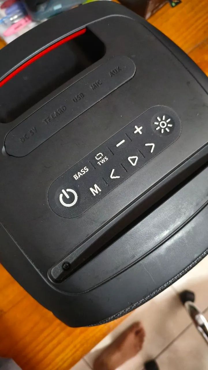 Caixa de Som Aiwa bateria - Foto 2