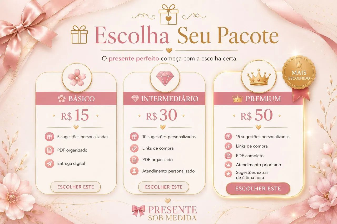 Presente sob medida ? Sugestões personalizadas para qualquer ocasião  - Foto 4