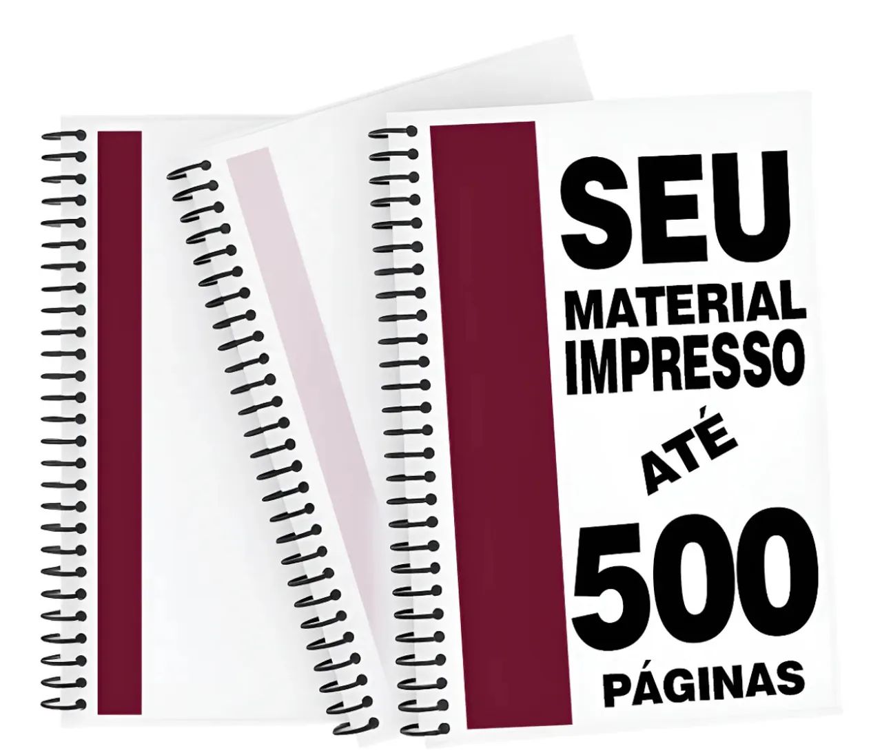 Apostilas/cadernos/impressao/encardenacao - Foto 2