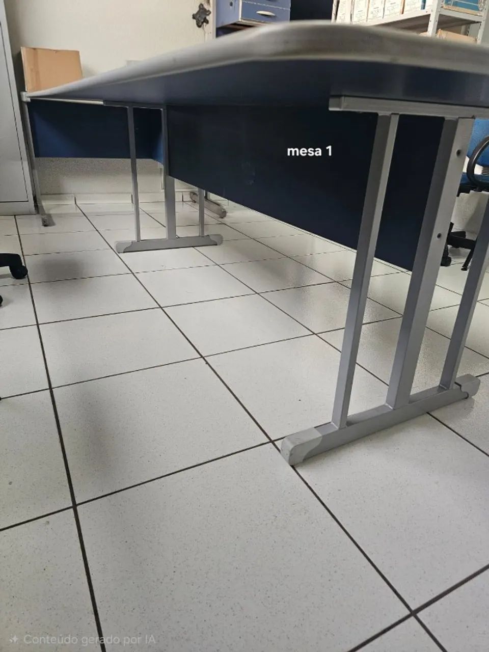 Mesa 1 (reunião): medidas 2,50x1,20m - Foto 3