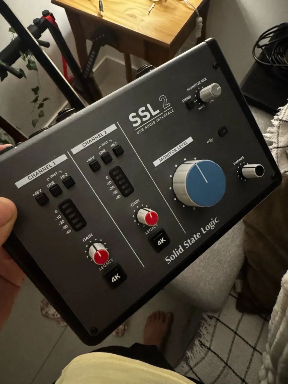 Interface de áudio SSL2 Sólido State Logic