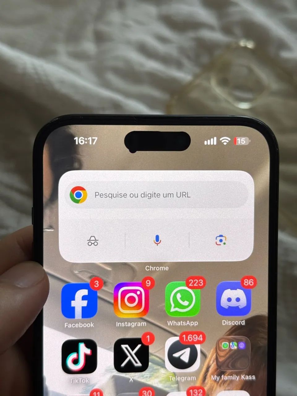 iPhone 15 Plus ESIM PRA SAIR HOJE!!! - Foto 3