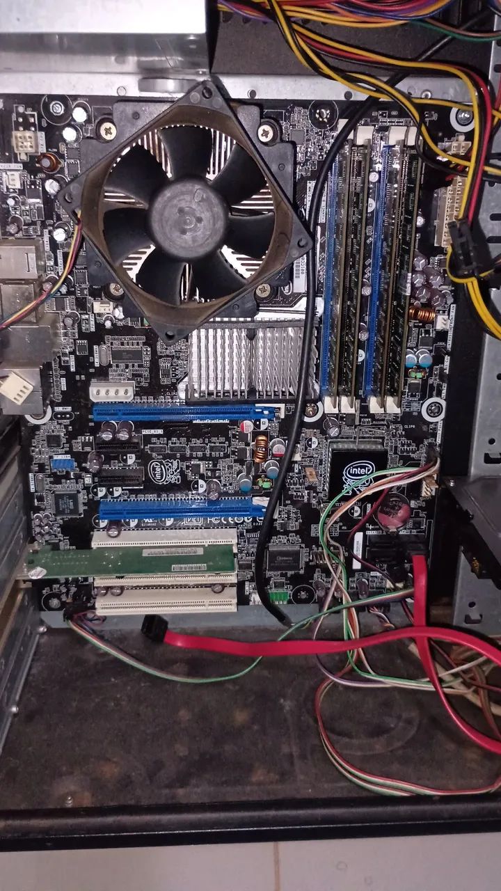 ? KIT UPGRADE PC INTEL - CORE 2 QUAD + 8GB RAM + PLACA-MÃE INTEL - Foto 2