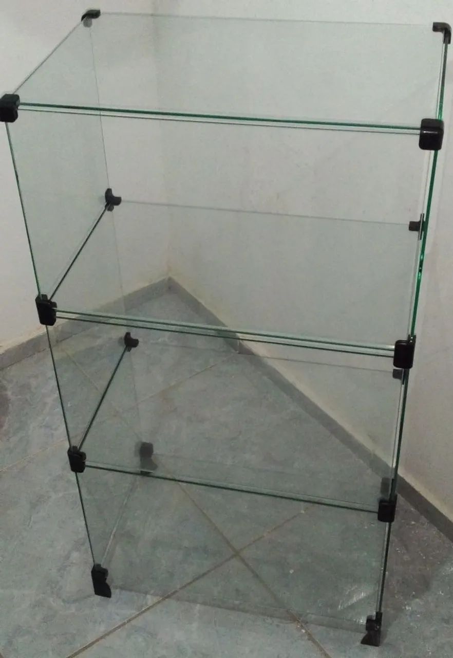 Balcão Vitrine de Vidro