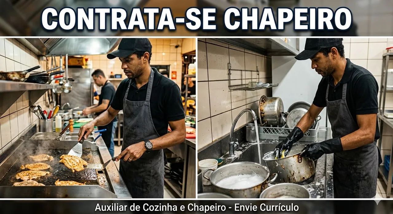 Chapeiro para Restaurante 