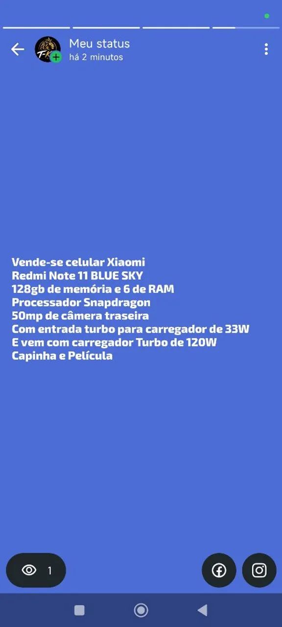 Xiaomi Redmi Note 11 BLUE SKY - Foto 4