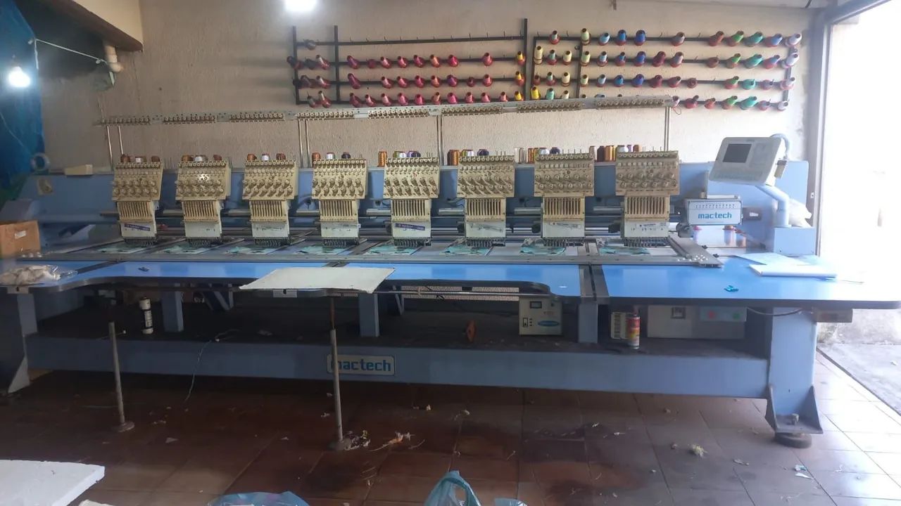 Máquina de bordado 8 cabeça  - Foto 3
