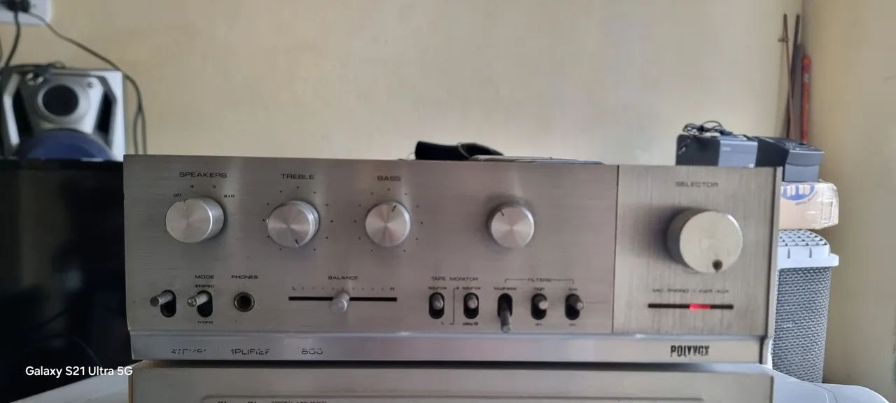 Amplificador polyvox model ap800  - Foto 5