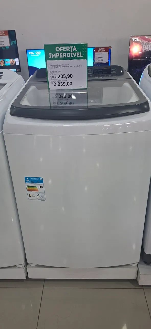 Maquina de lavar Electrolux 15kg 