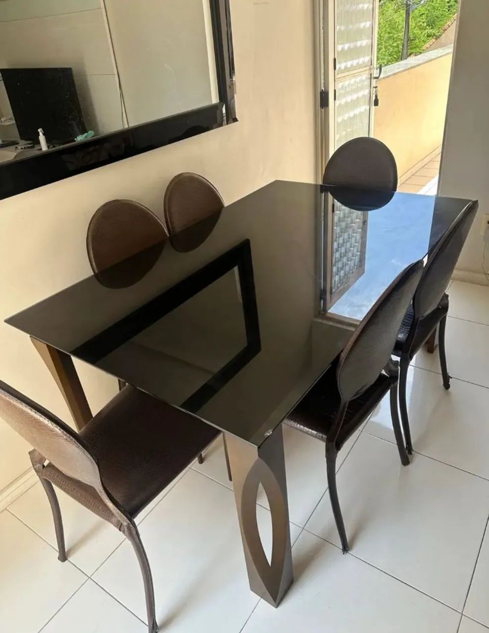 Venda de conjunto de mesa e cadeiras de sala se jantar - Foto 5