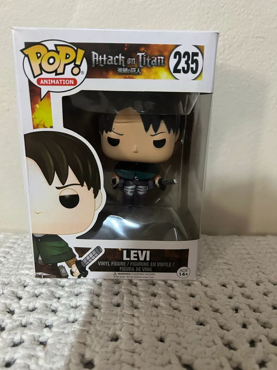 Funko Pop Levi - Attack on Titan